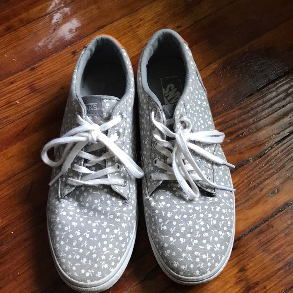 🌼 Floral Vans Sneakers 👟